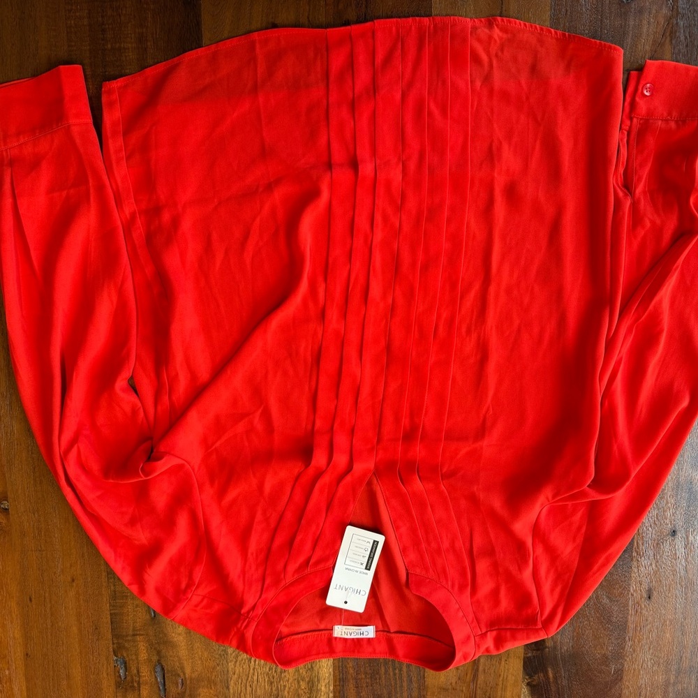 Express Red Women's Blouse